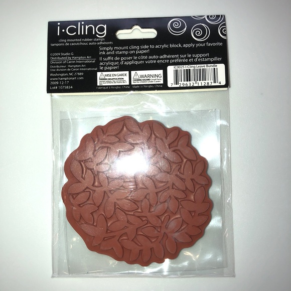 STUDIO G Floral + Baroque i-Cling Foam Cling Rubber Stamps Set of 2, RARE, NEW! - Picture 6 of 12